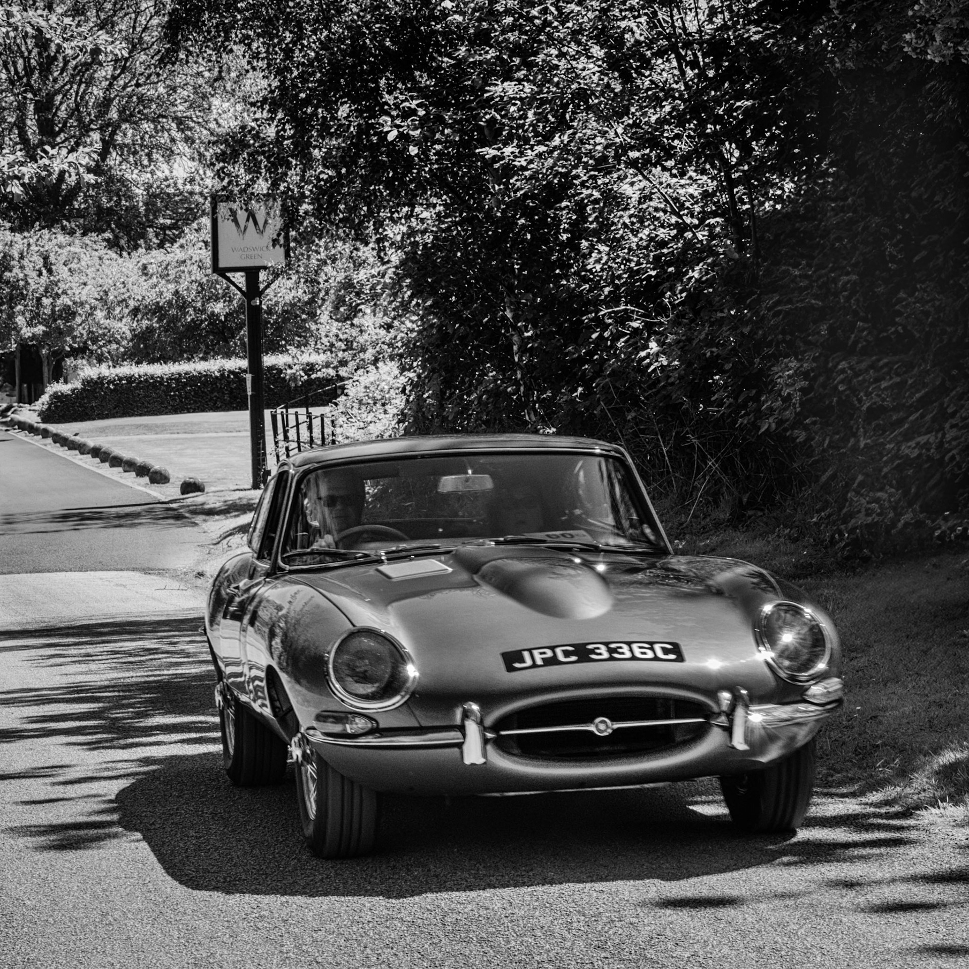 Still regarded as one of the most beautiful cars ever made, this E-Type exudes poise—a predator momentarily still.