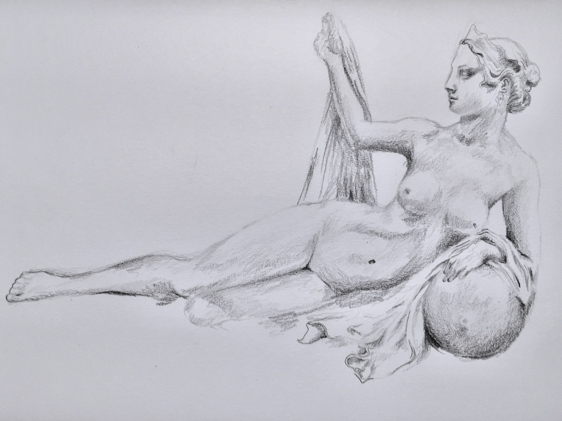 Lady in Accademia.