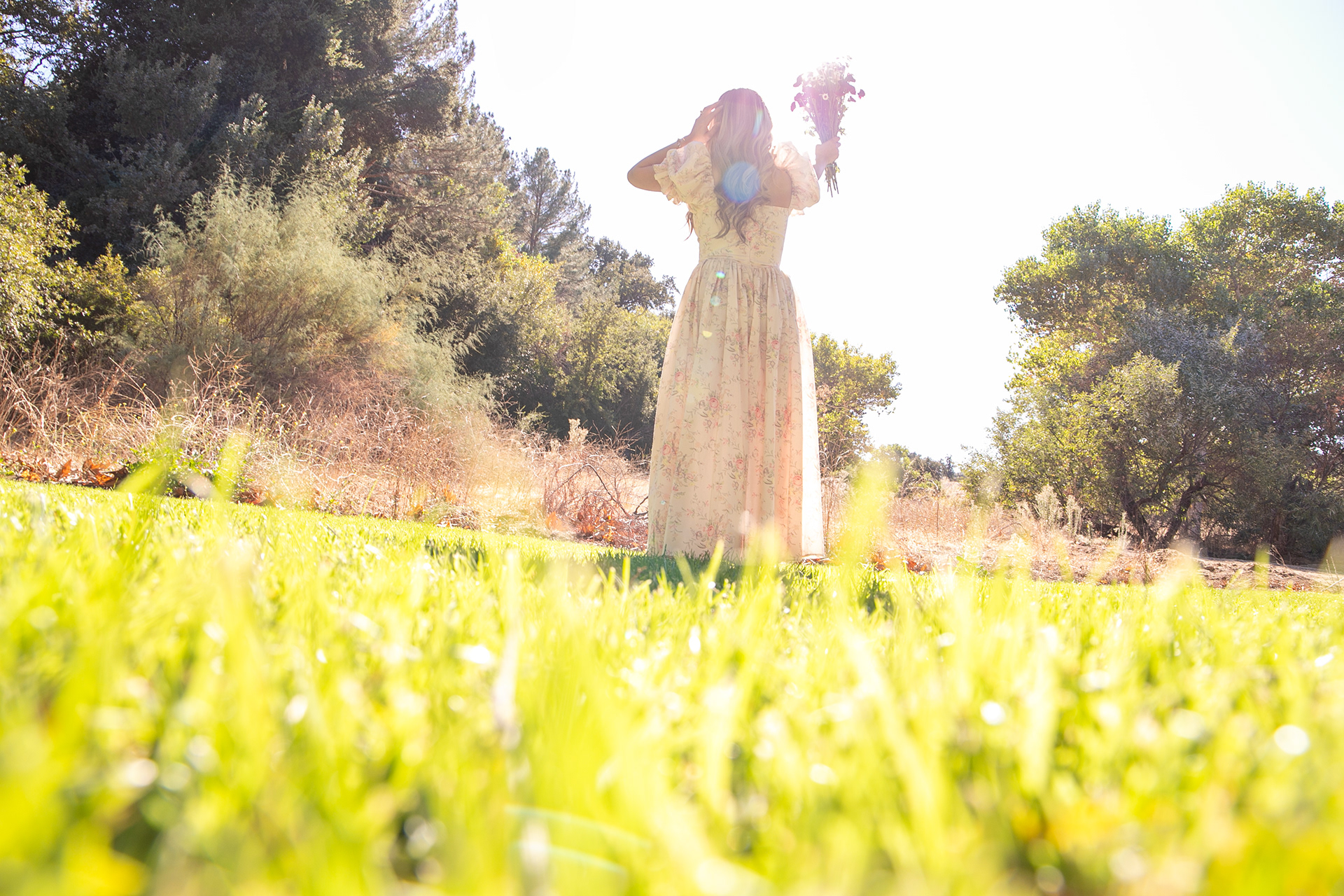 Sunbeams for days with portraits.