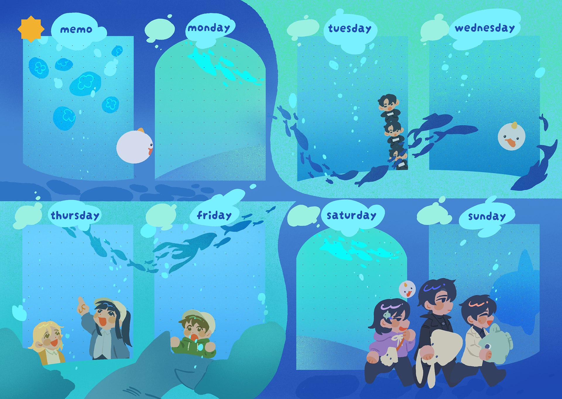Weekly Planner Page