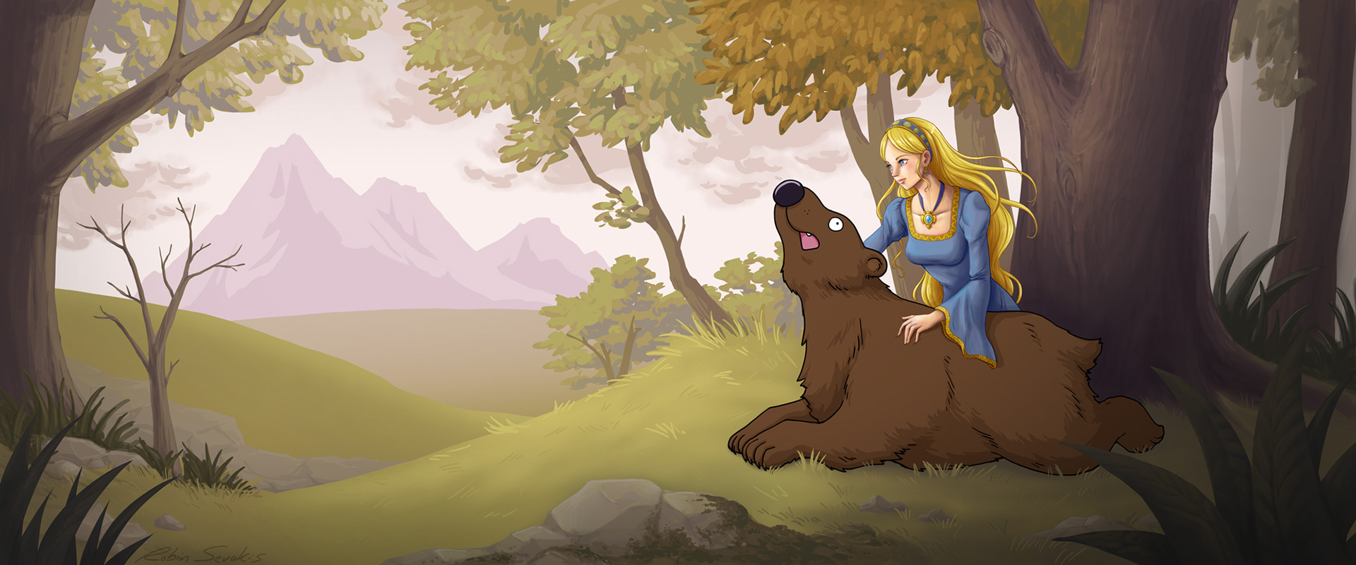 Promotional banner art highlighting different art styles