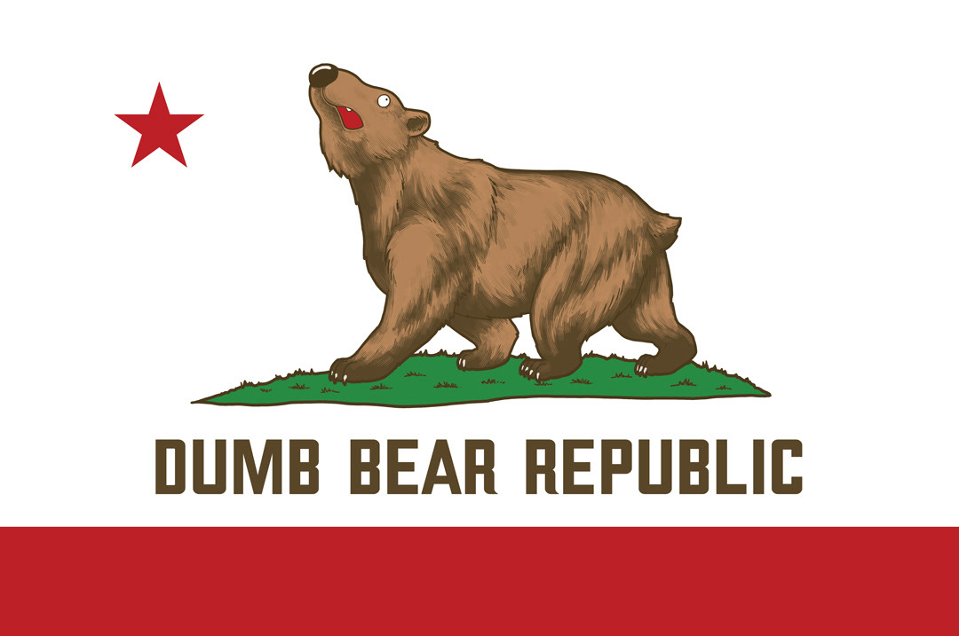 California flag parody