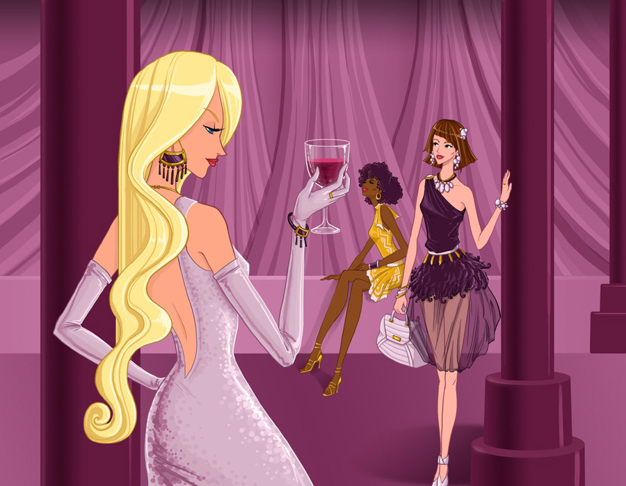 Final Fashionista illustration