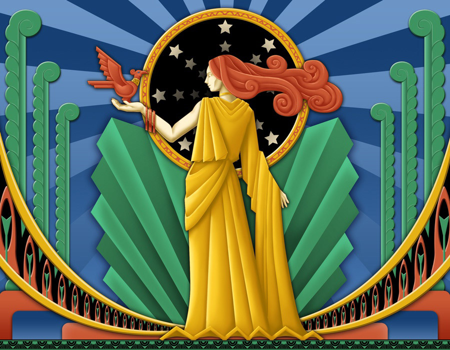 Final Art Deco illustration