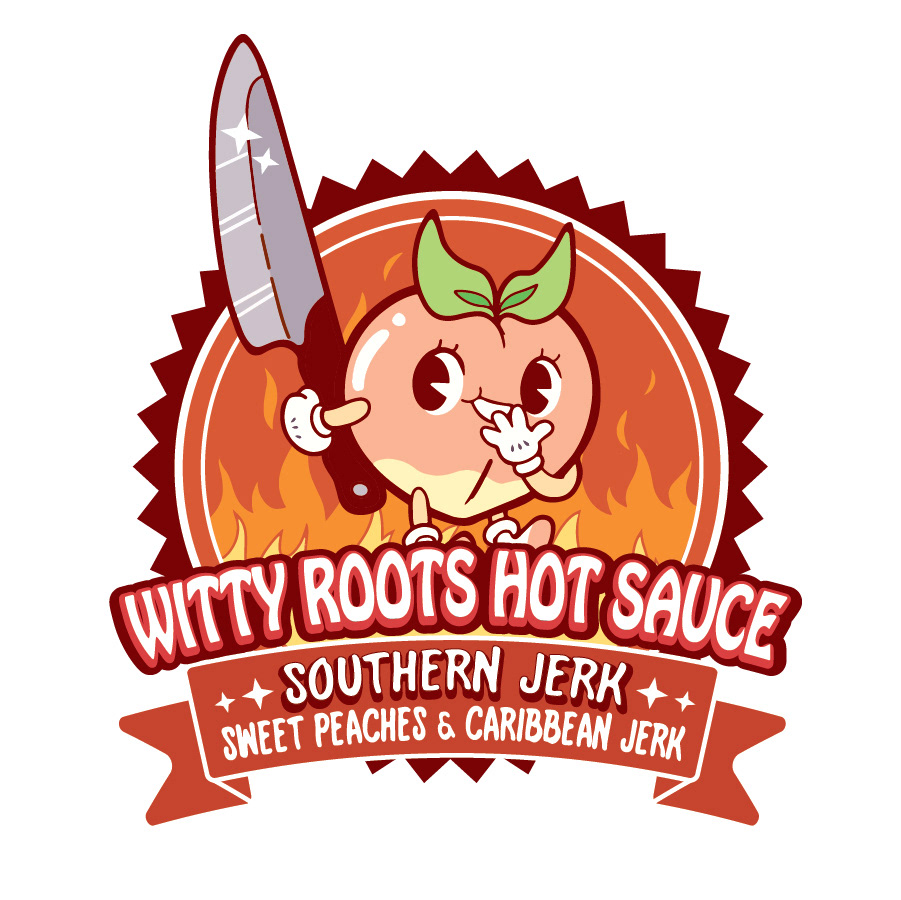 Hot Sauce Label Graphic - White BG (2021)