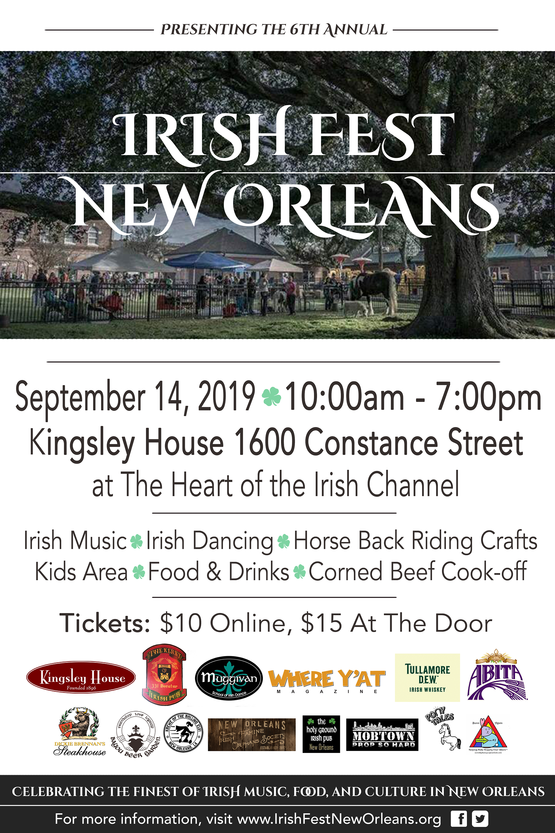New Orleans Irish Fest Poster (2019)
