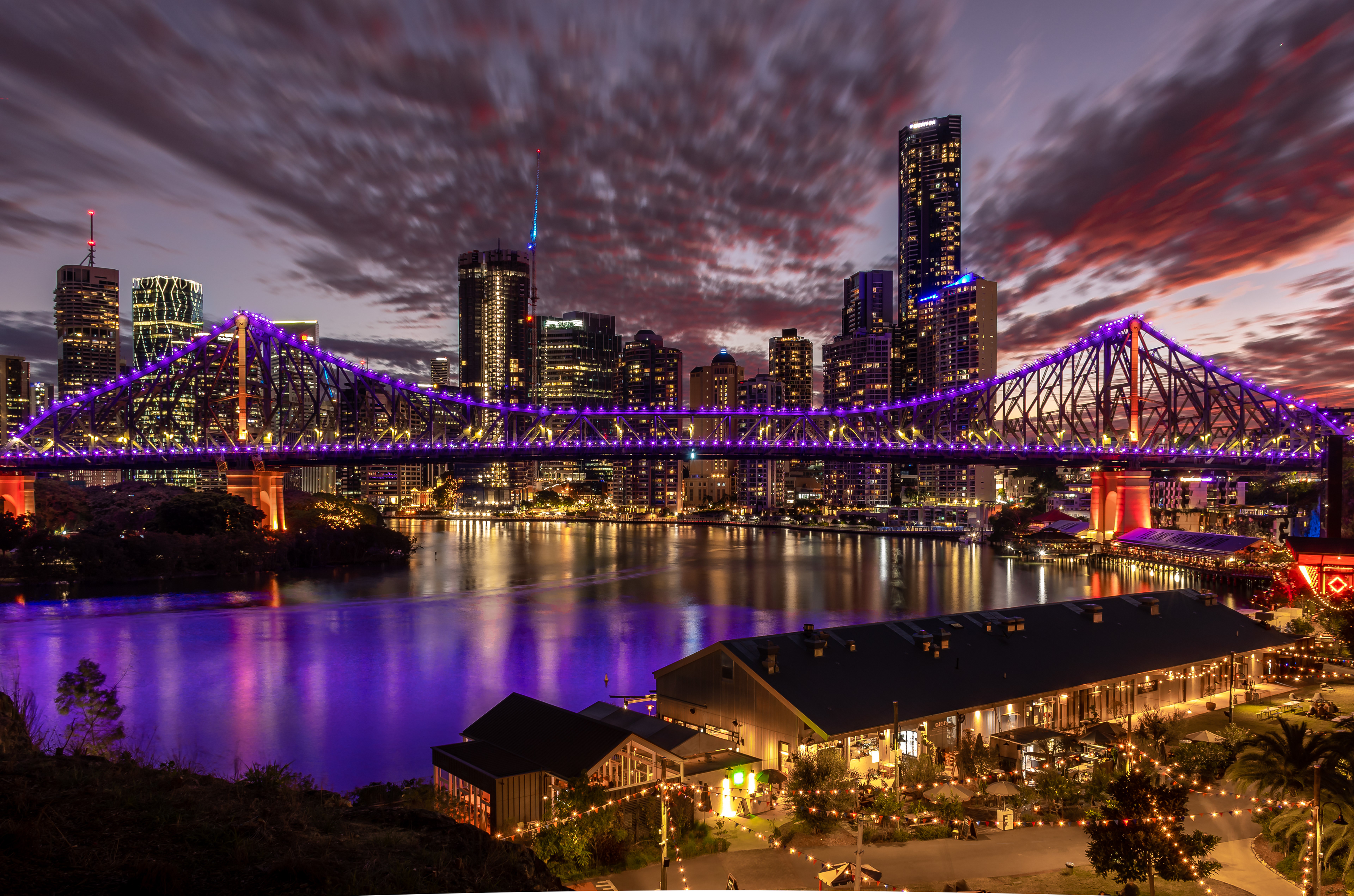 City Views from Kangaroo Point Cliffs 2021