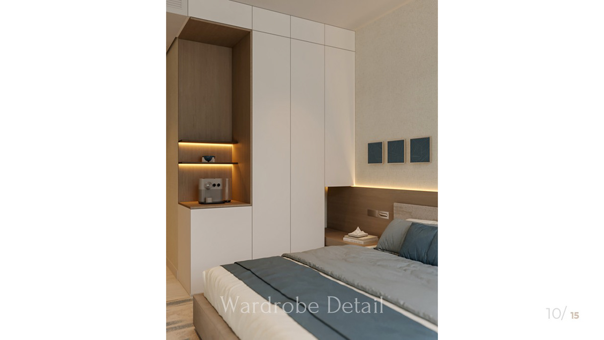 Minimal Hotel Room — صورة 15