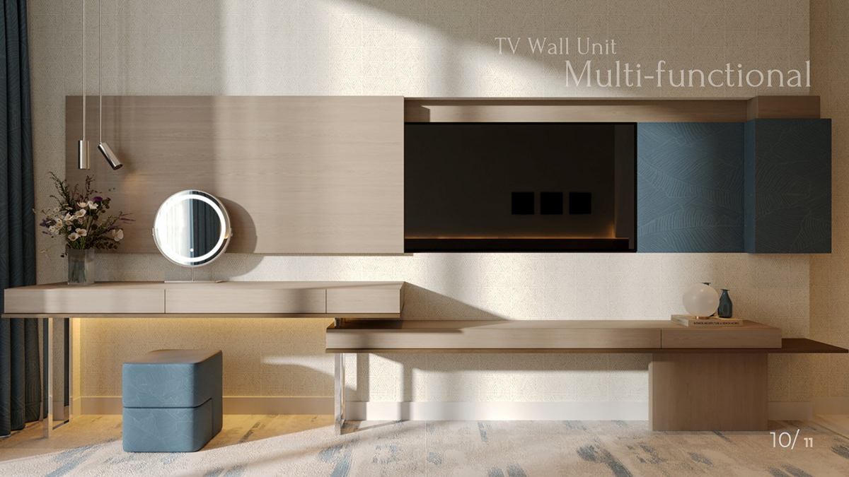 Minimal Hotel Room — صورة 11