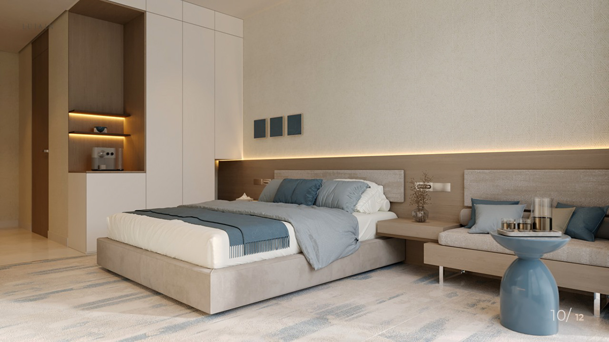 Minimal Hotel Room — صورة 12