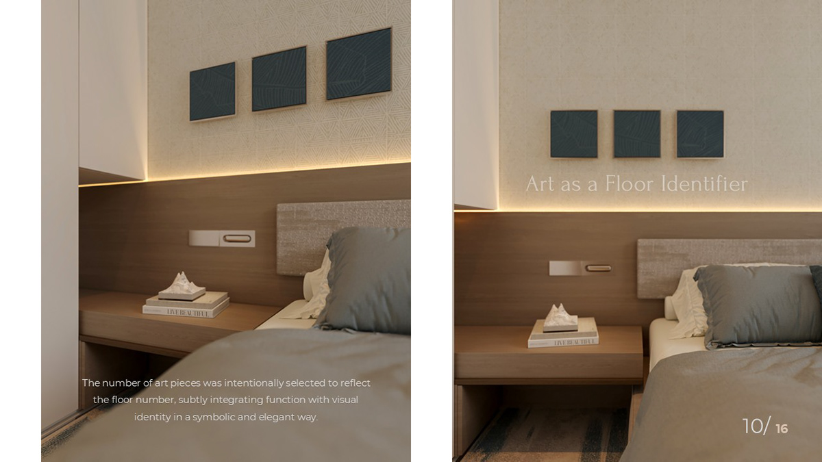 Minimal Hotel Room — صورة 16