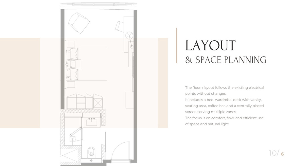 Minimal Hotel Room — صورة 6