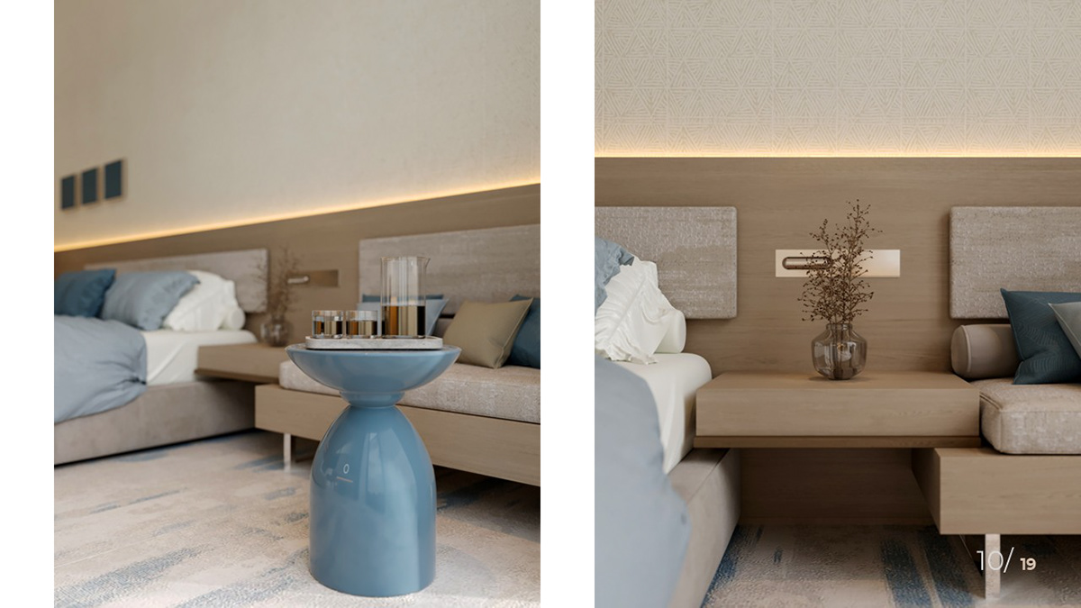 Minimal Hotel Room — صورة 19