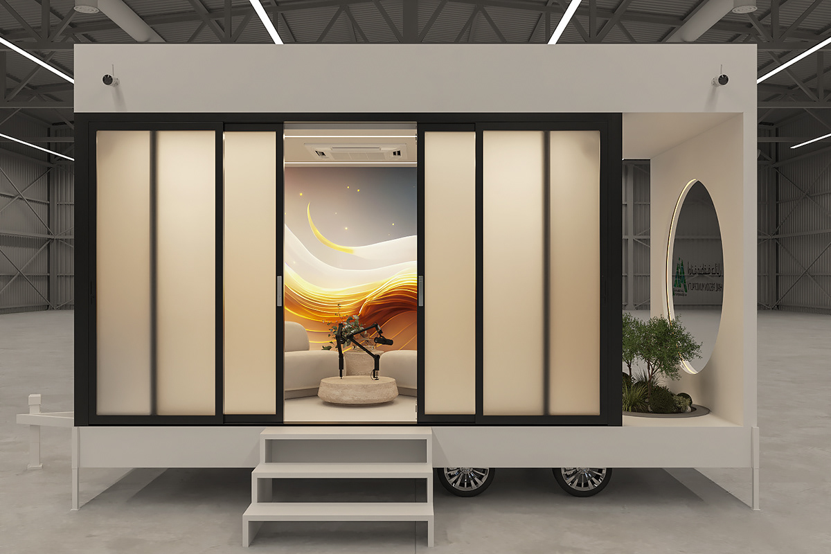 Mobile Podcast Booth Design — صورة 6