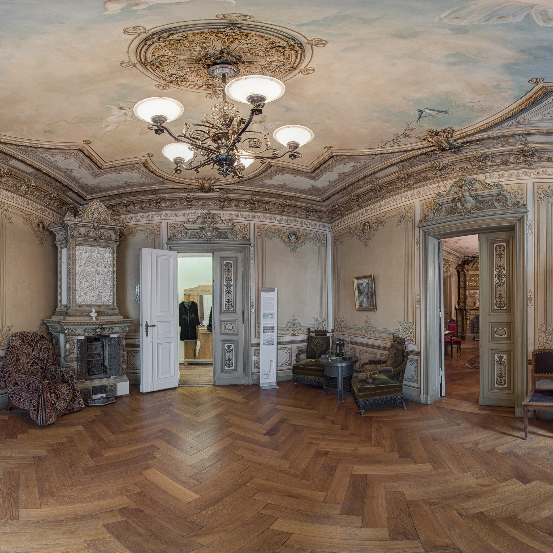 360-Grad-Rundgang im Pankemuseum, Berlin-Pankow.