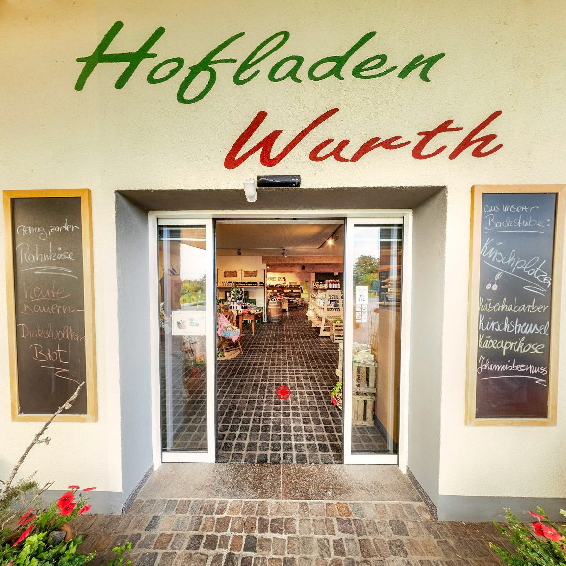 360-Grad-Rundgang durch den Hofladen Wurth, Oberkirch.