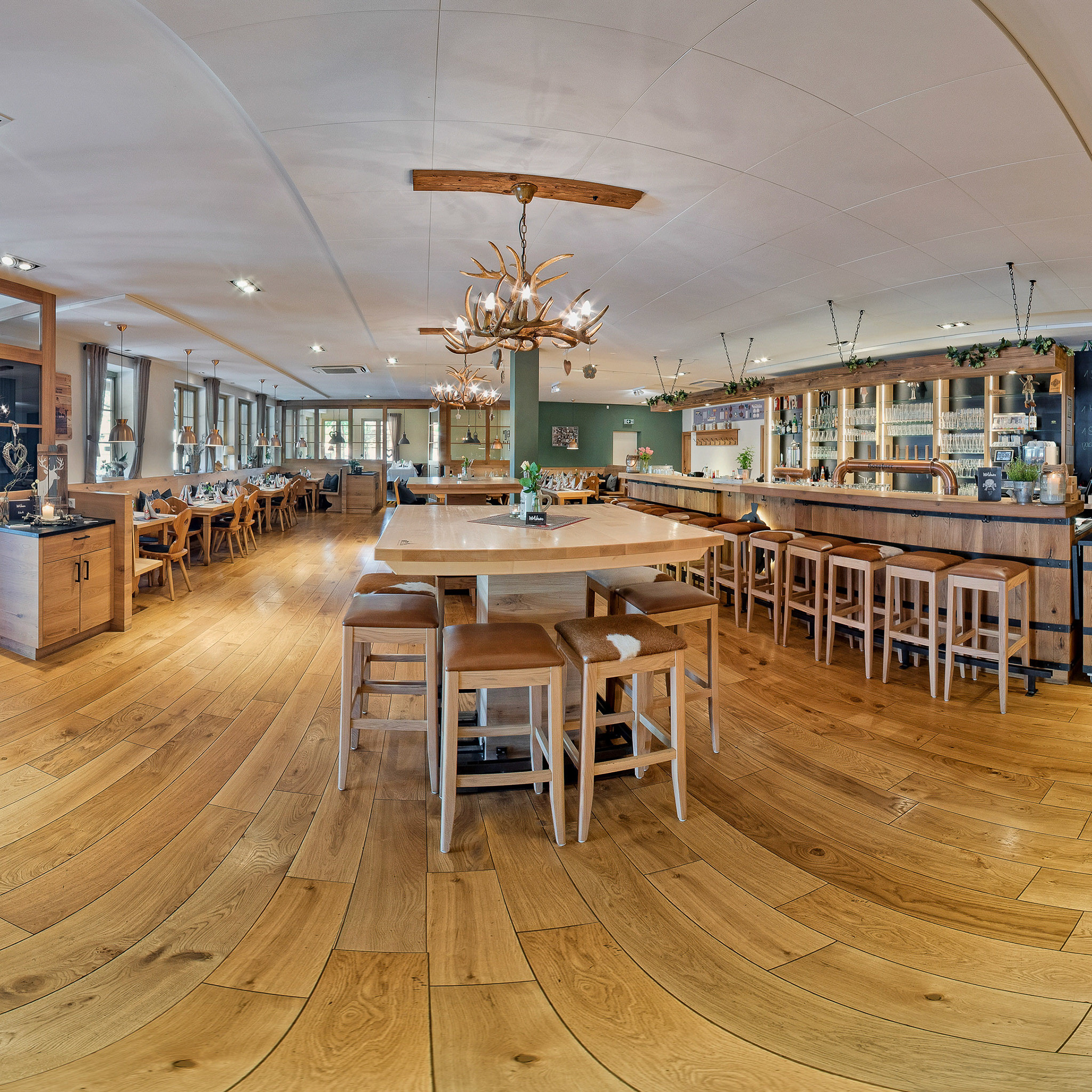 360-Grad-Rundgang im Wirtshaus  am Europaplatz, Bruchsal