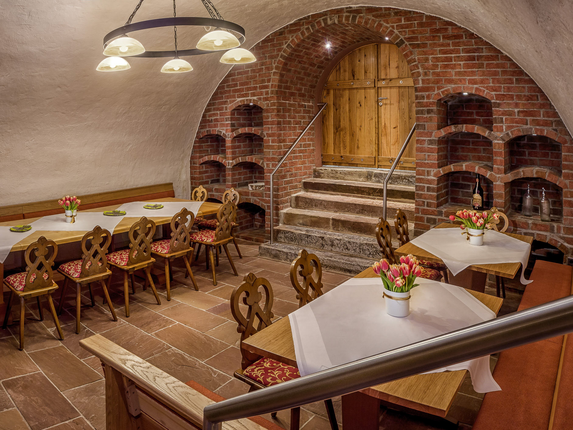 Gewölbekeller im Hotel Restaurant Krone, Weingarten