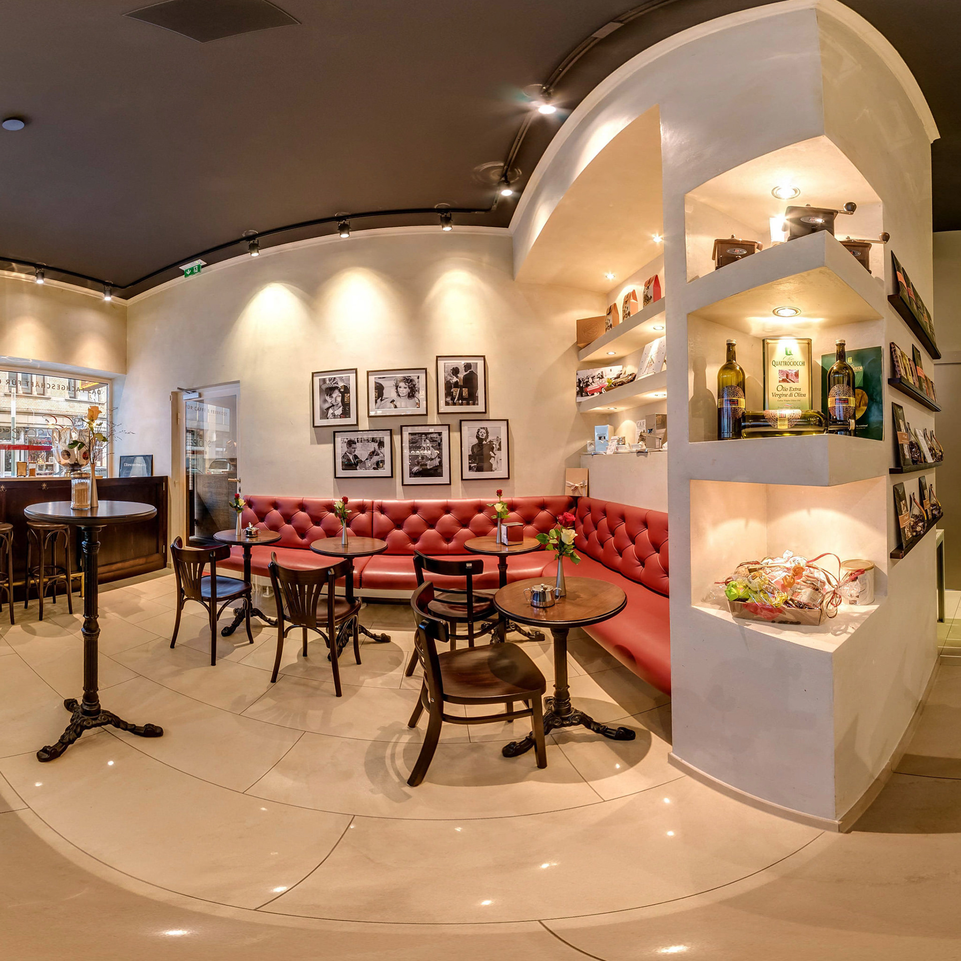 360-Grad-Rundgang im Café Espressione, Karlsruhe