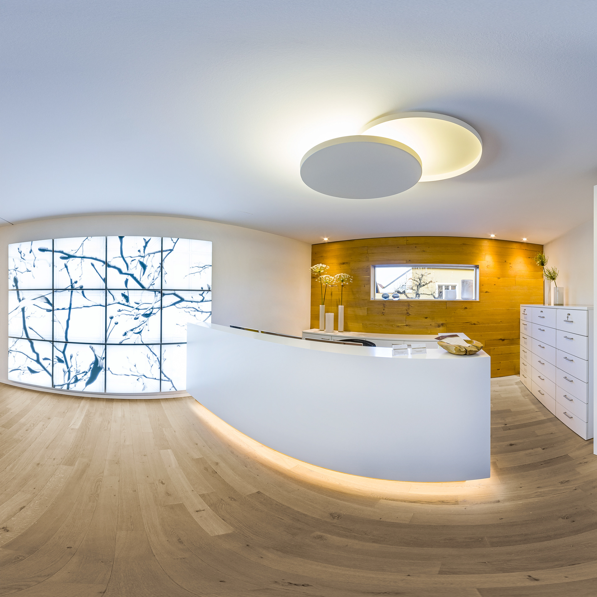 360-Grad-Rundgang in der Zahnarztpraxis Henninger, Waghäusel.