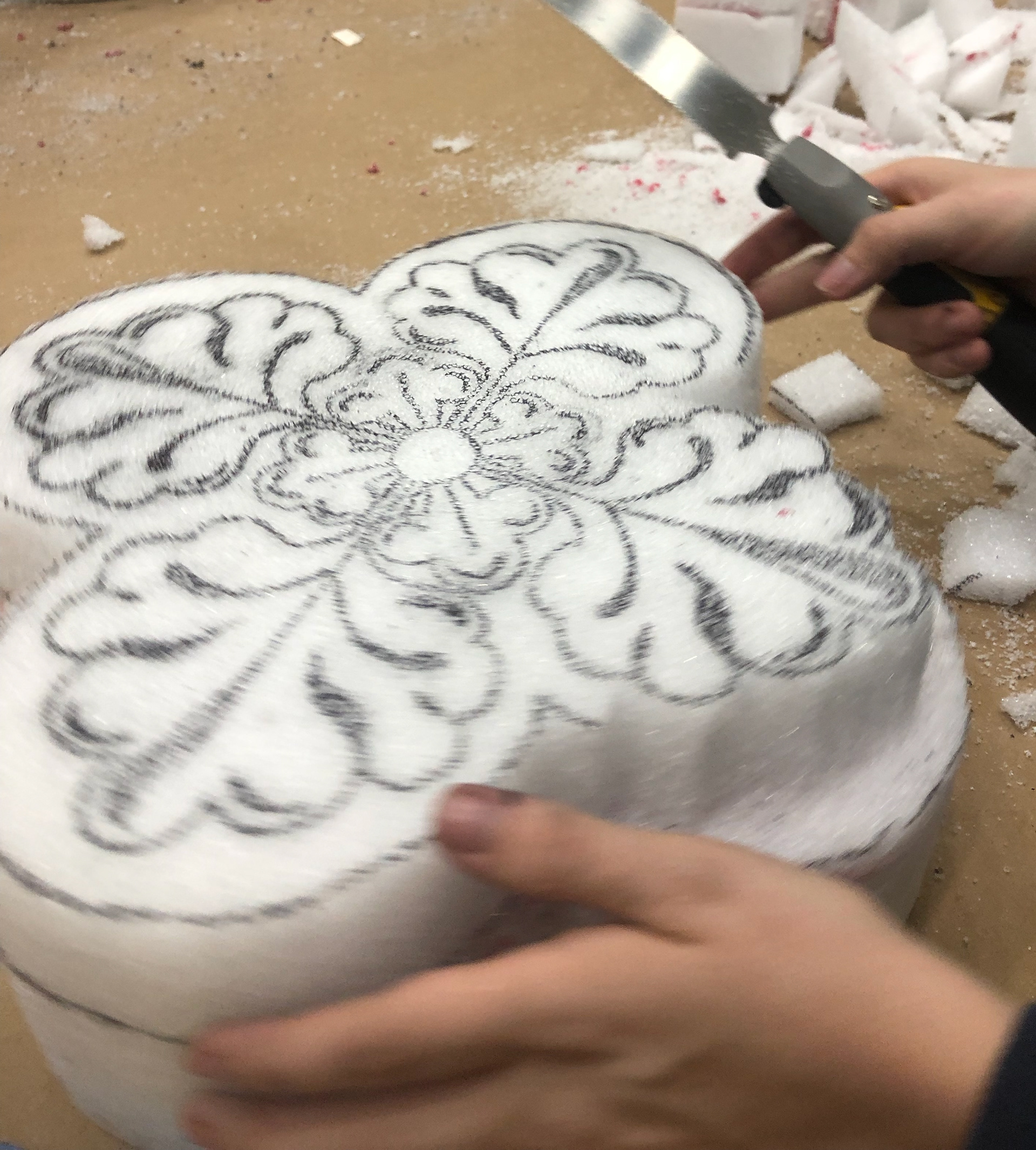 Foam Carving