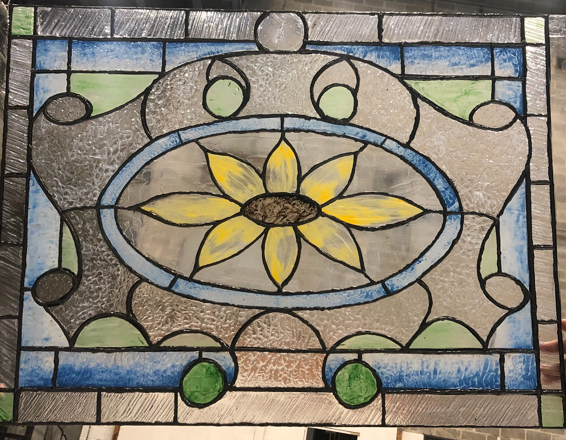 Faux stainglass
