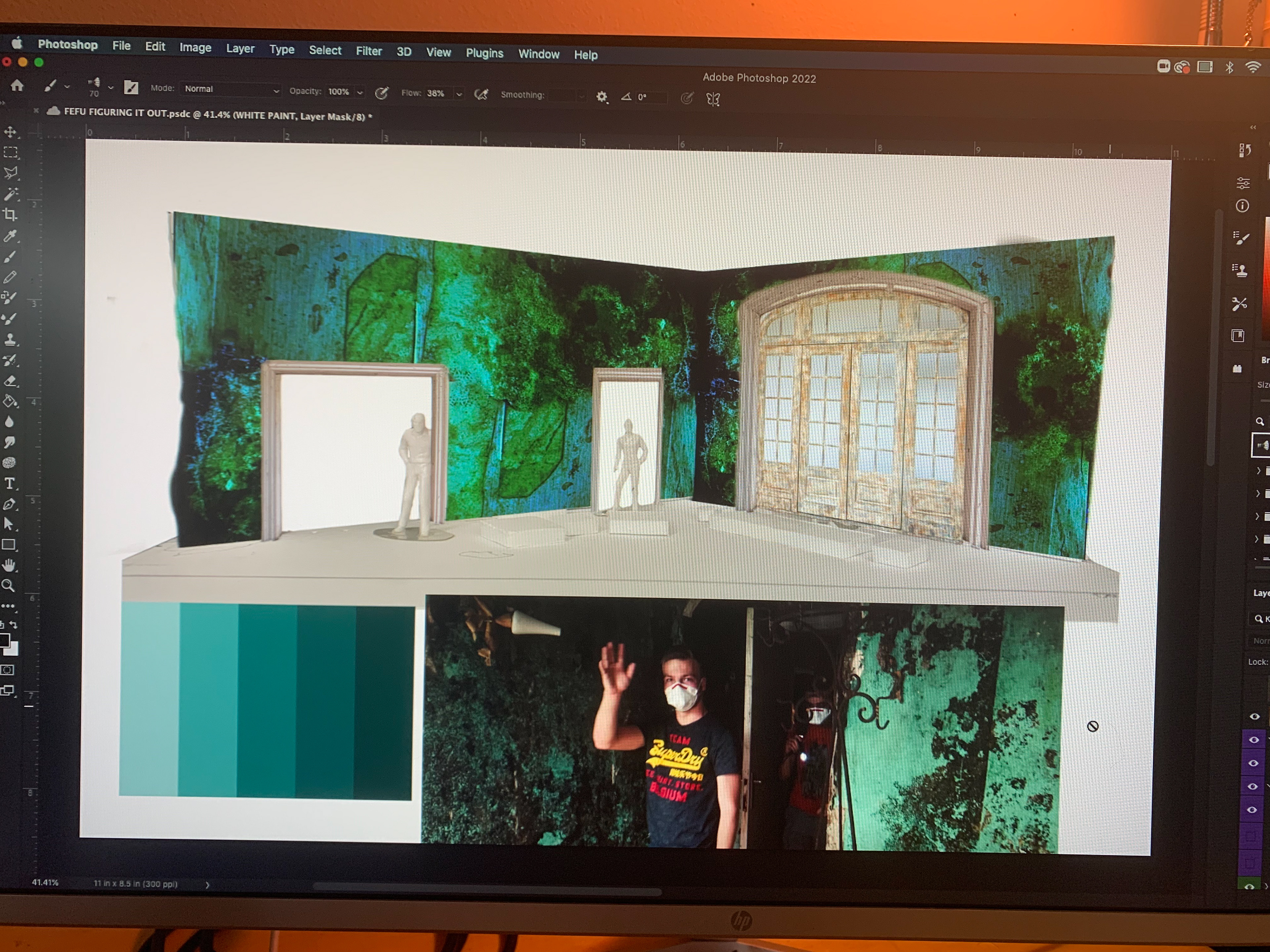 Fefu and Her Friends early stage photoshop