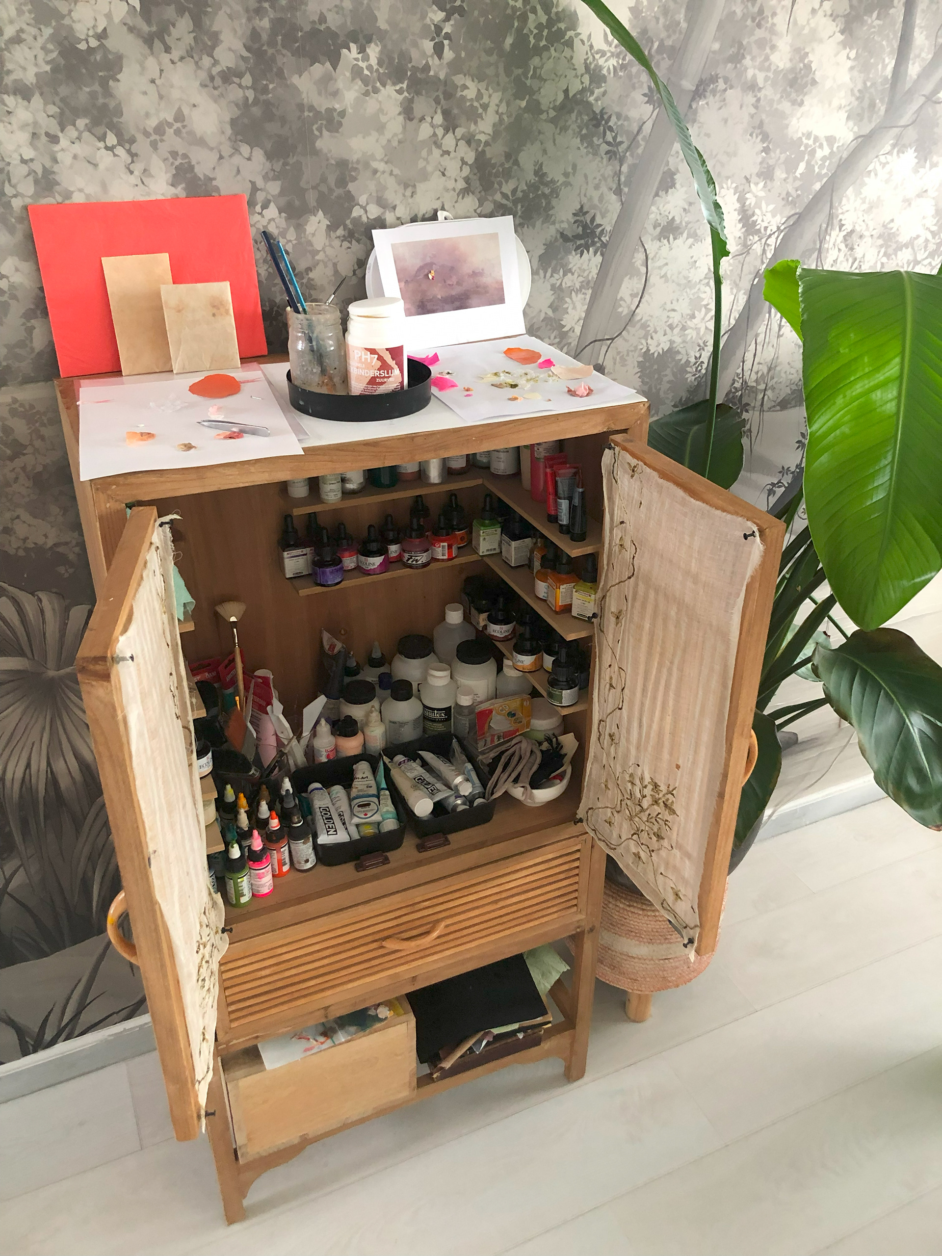 Paint cabinet