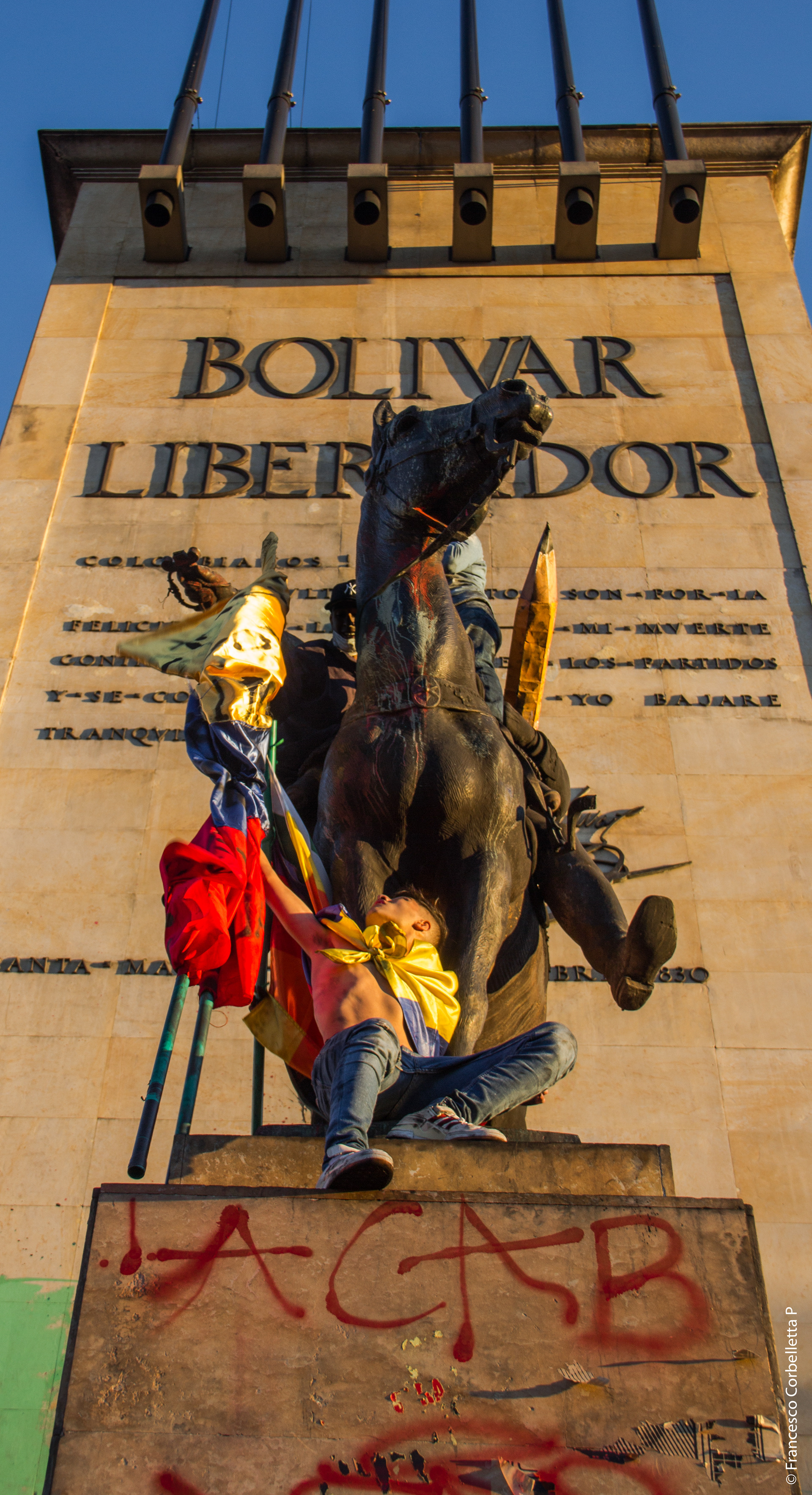 Un monumento a los héroes. Estallido Social 2021