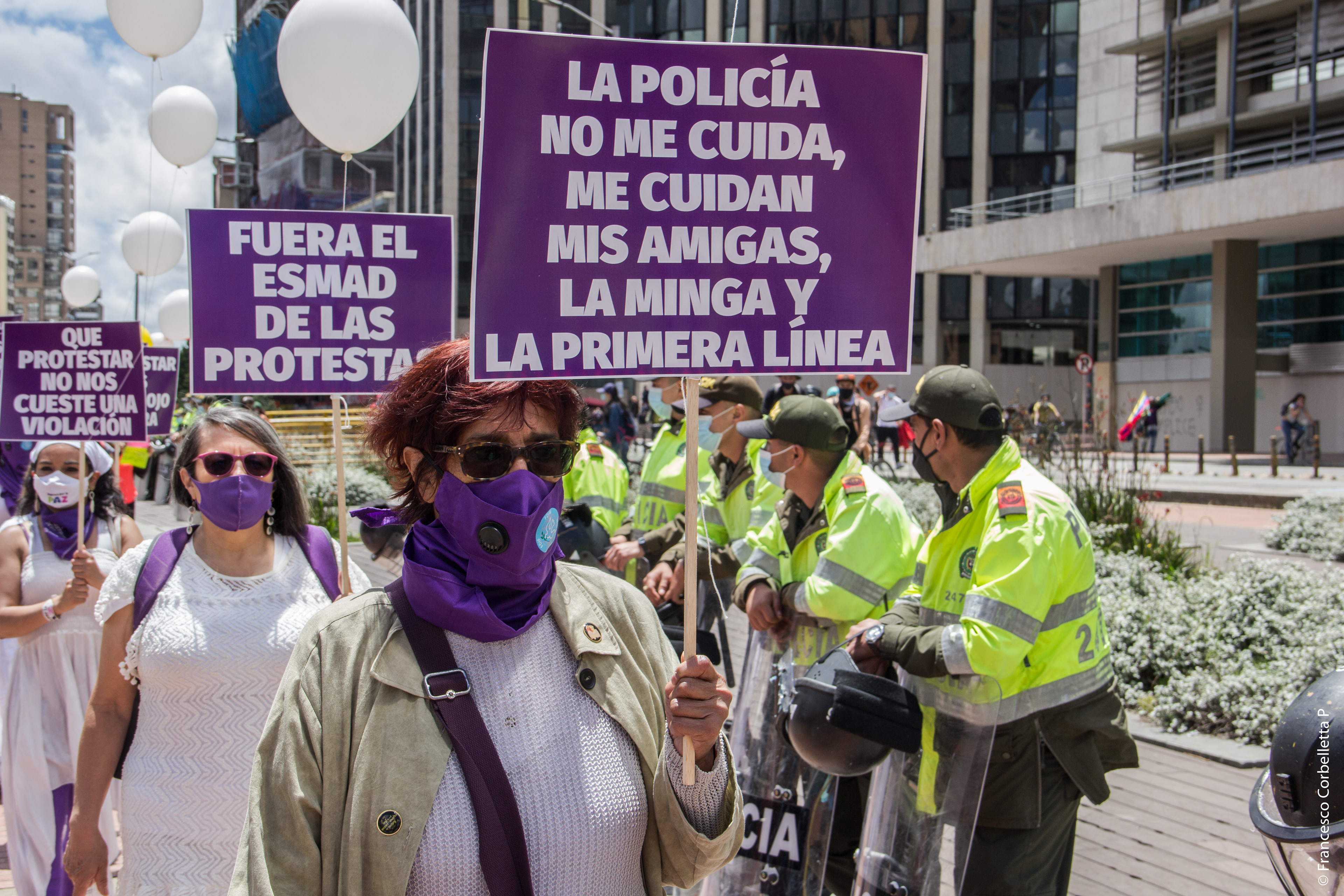 Patricia Ariza Marcha del 2021