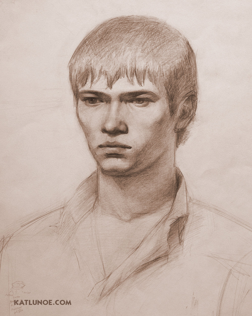 Portrait Study in the Russian Academic Tradition #2