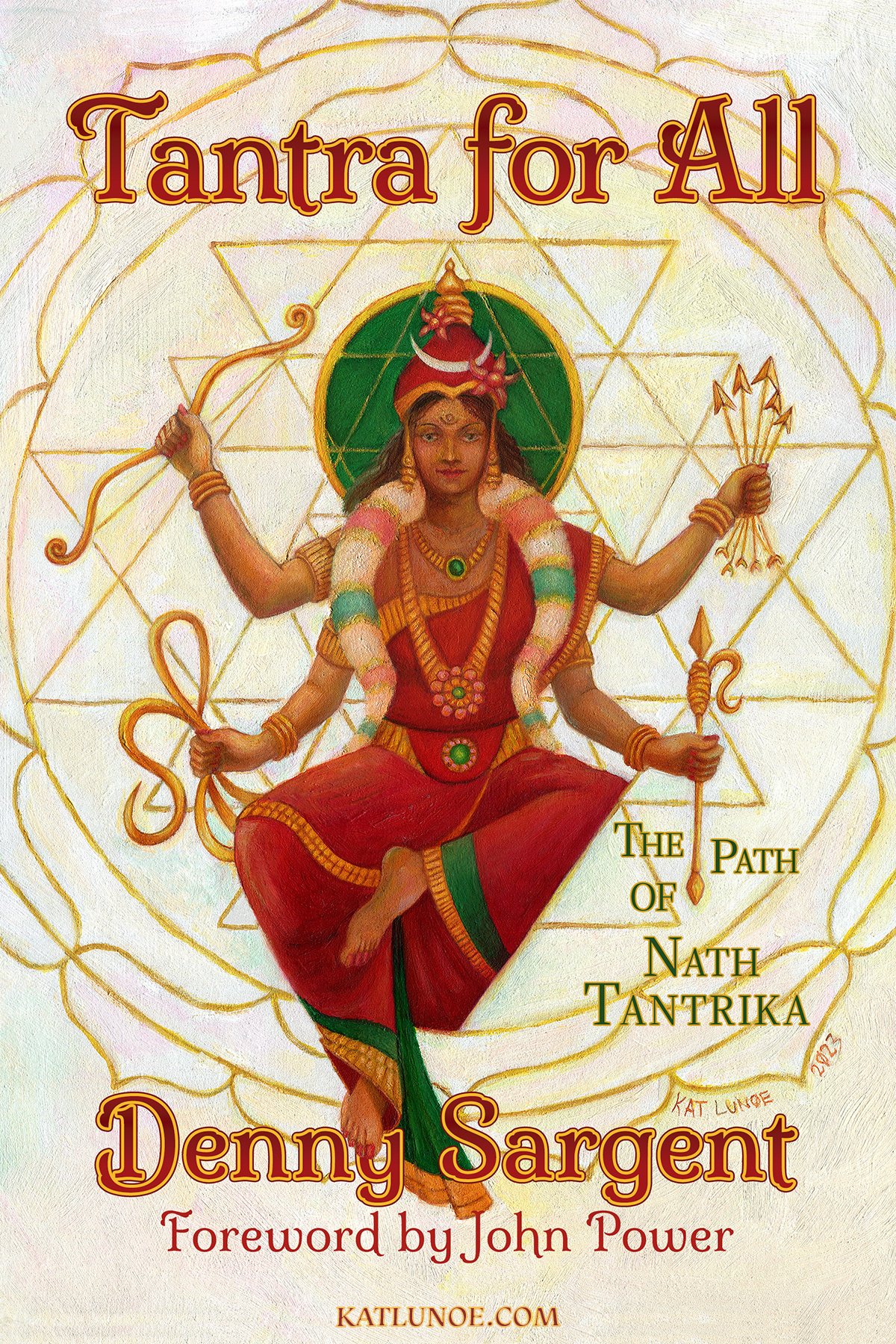 Cover design for “Tantra for All: The Path of Nath Tantrika” by Denny Sargent; Original Falcon Press.