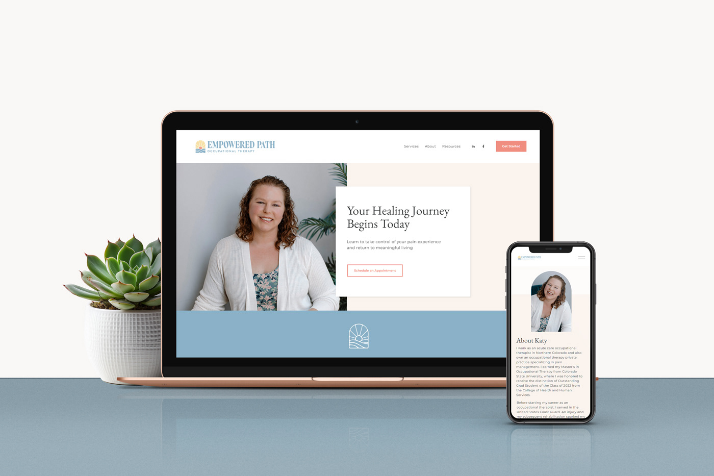 Empowered Path Occupational Therapy website