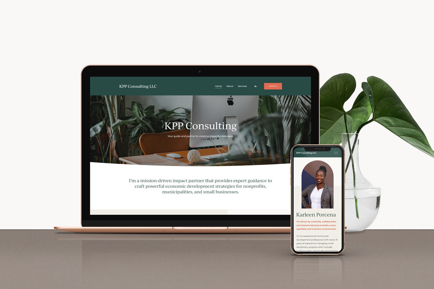 Website for KPP Consulting