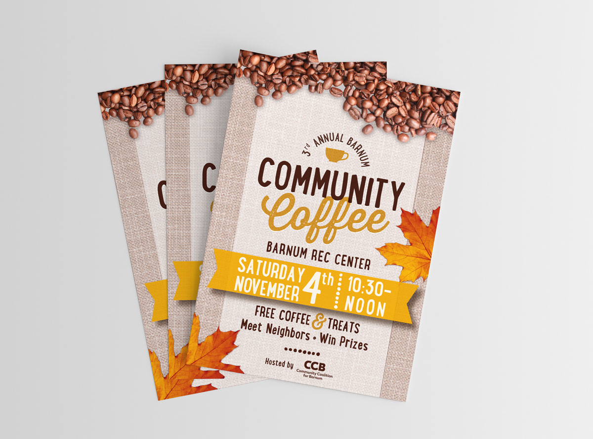 Community Coffee Flyer