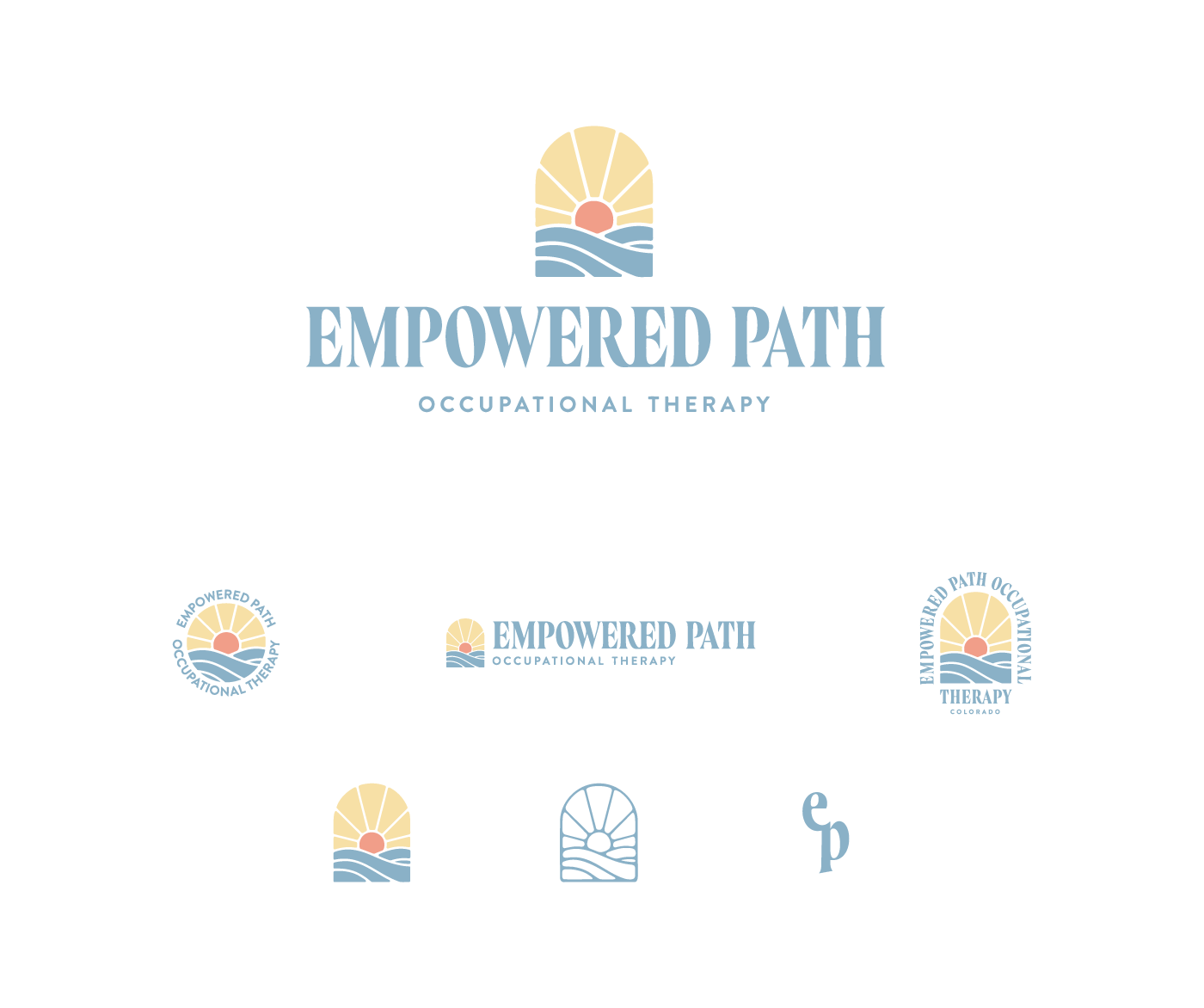 Empowered Path Occupational Therapy logo and brand assets