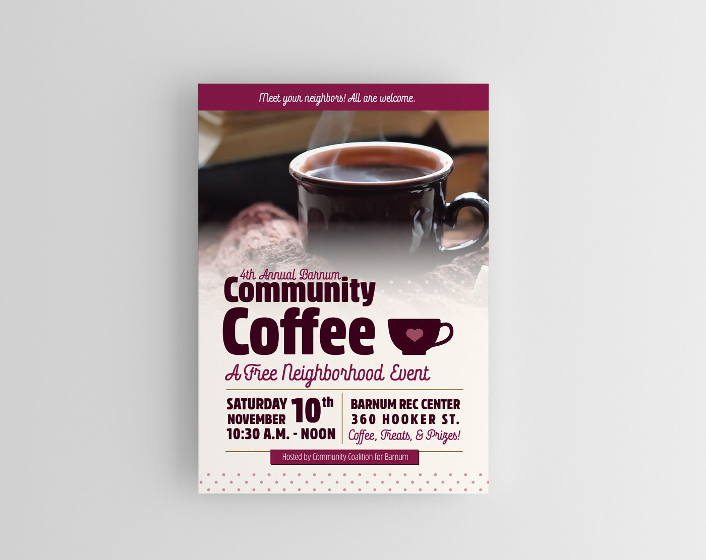 Community Coffee Flyer