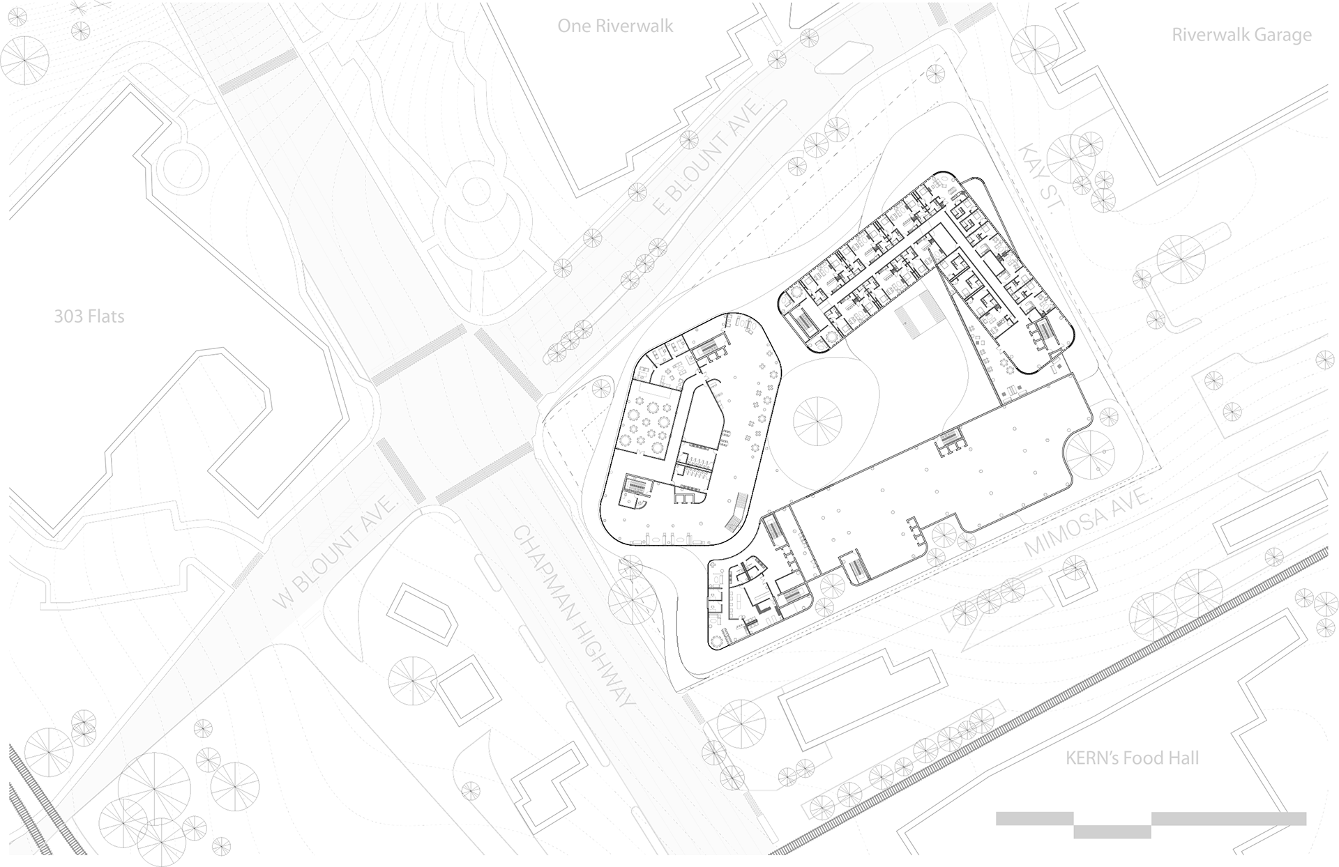 LEVEL 03 - STUDENT HOUSING LAYOUT