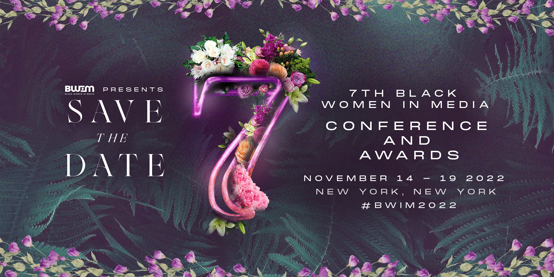 EventBrite Banner, 7th BWIM Conference & Awards, 2022.