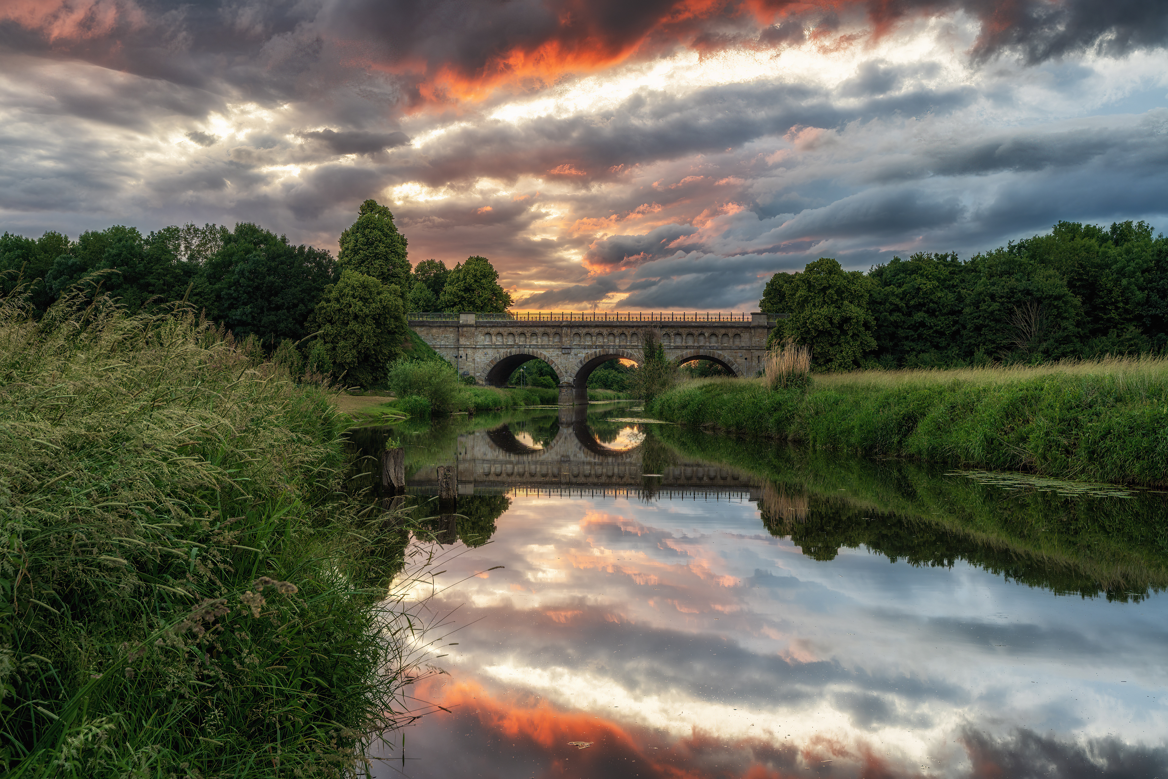 Dreibogenbrücke in Olfen