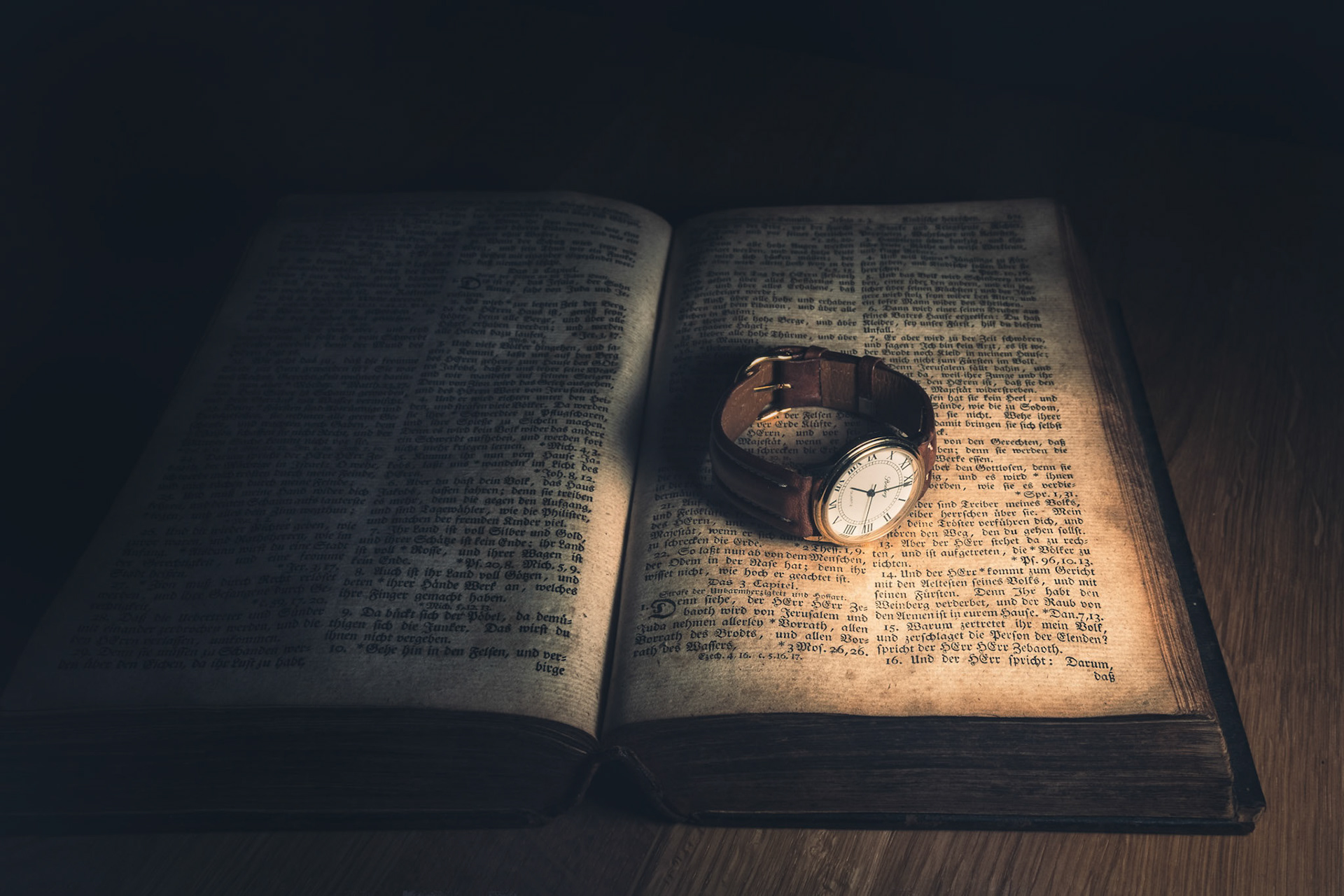 Unsere alte Familienbibel