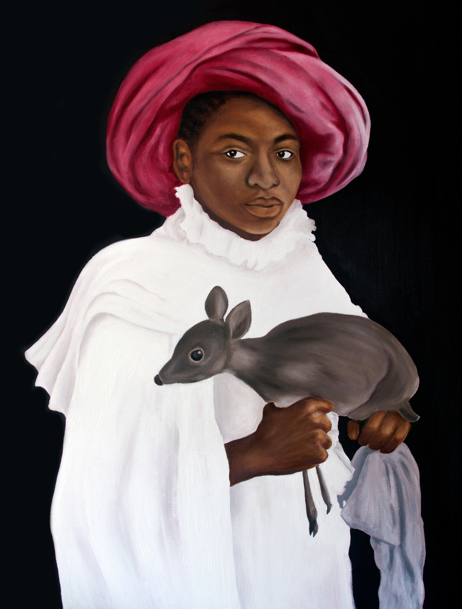 Portrait of a Young Woman. 2018. Oil on Linen. 30" x 40"
