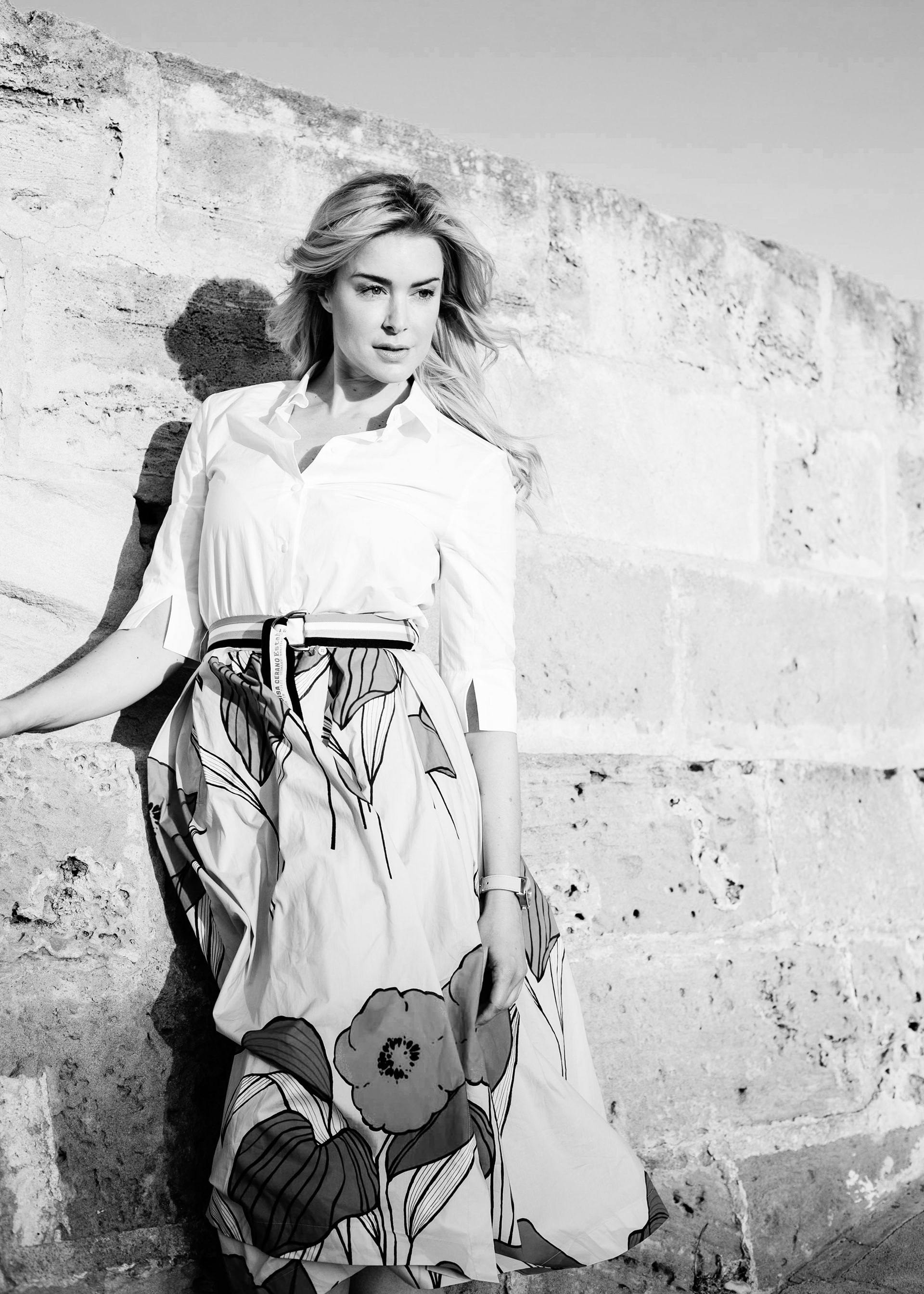 Nina Ensmann, Kleid: Luisa Cerano