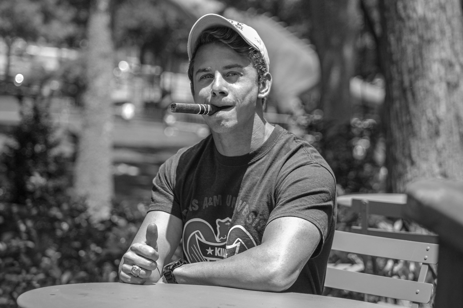 Jacob Faulkner graduated from Texas A&M with a degree in Finance in May 2021. Photo by Alaina Jones 