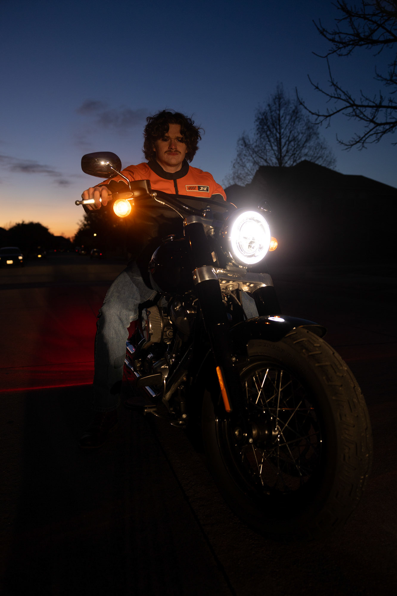  Justin Baker, recently retired from the Nav and is now pursuing an education in Business at UNT. Photo by Alaina Jones