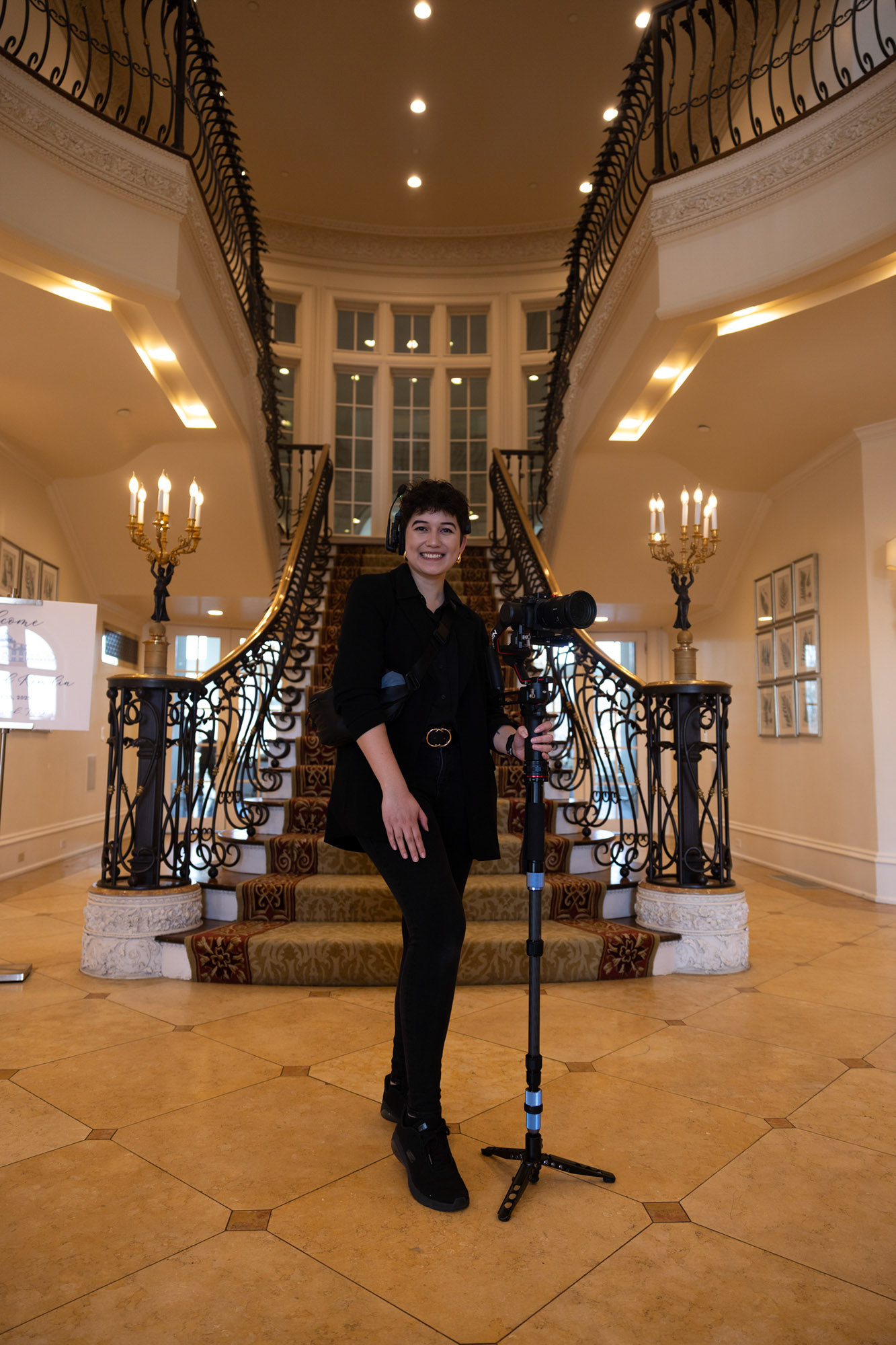 Business Entrepreneur, Hannah McGinty, owns three businesses: Heart Media, Modern Memoir Films and Booked by Strategy. Photo by Alaina Jones 