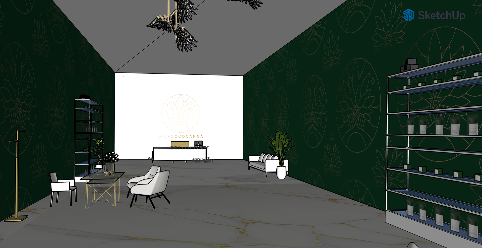 Magasin en 3D