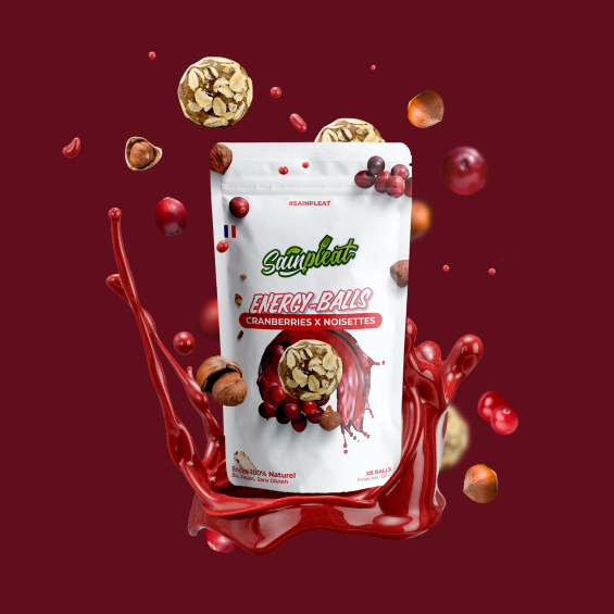 Energy-Balls Cranberries Noisette