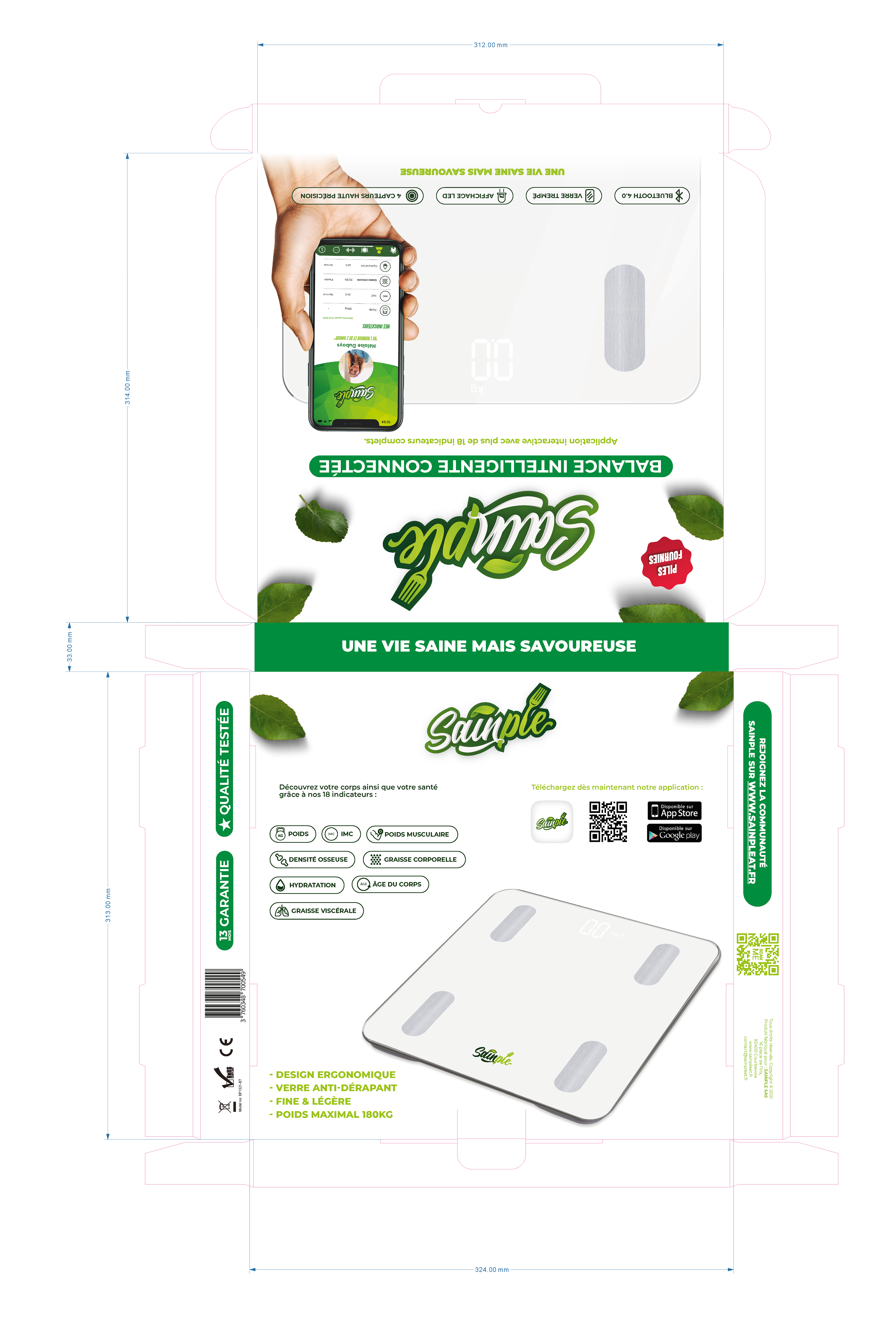 Boite Balance Connectée