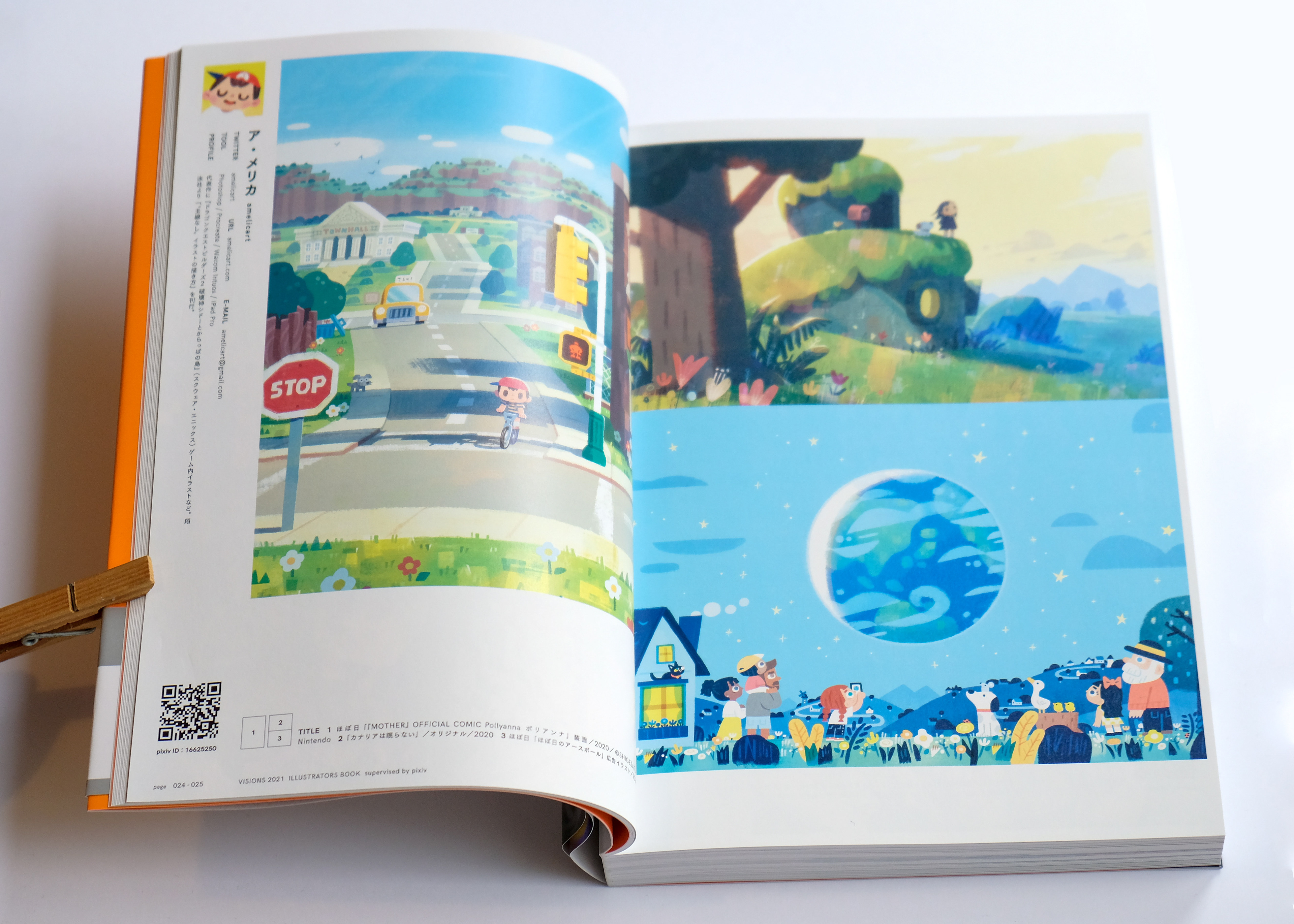 2021「VISIONS 2021 ILLUSTRATORS BOOK」PIXIV 掲載